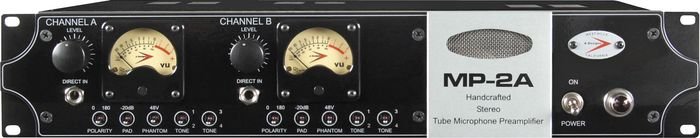 A-Designs MP-2A Stereo Tube Microphone Preamplifier
