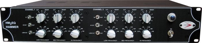 A-Designs HM2EQ HAMMER Dual-Mono 3-Band Tube Equalizer