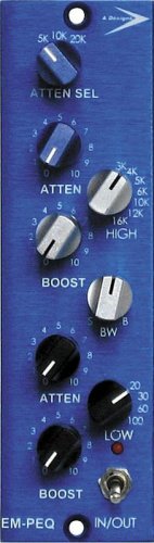 A-Designs EM-PEQ Equalizer in compact 500 Series Module