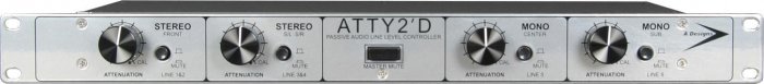 A-Designs ATTY2 D Passive Audio Line Level Control 5.1