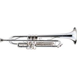 King Dizzy Gillespie Silver Flair Trumpet