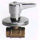Llave de bola cromada 1/2" Llave de bola cromada 1/2"