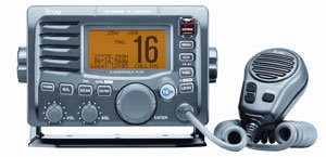 Icom IC M504 VHF Radio Class D DSC Submersible Grey New