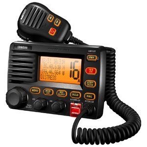 Uniden UM525-BK Black Fixed Mount VHF Marine Radio