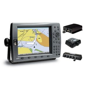 Garmin GPSMAP 3210 BUNDLE: Includes 3210 Color Chartplotter , GDL30A, GSD22, GMS10