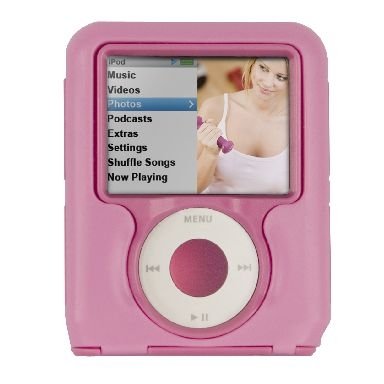 Otter Box Pink iPod Nano 3rd Generation Defender Strength Case