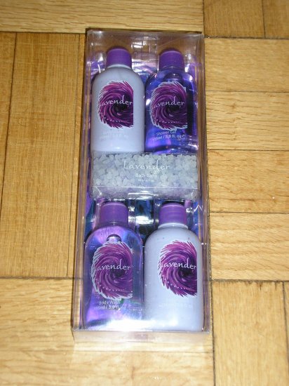 5 Piece **LAVENDER** Bath Set