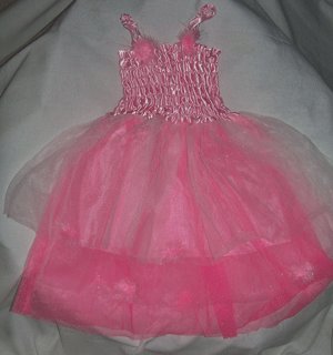 Girls Fairy Dresses, Pink Pom-Pom