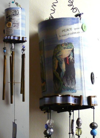 Windchime-Peaceful Pond-Very Rustic Style