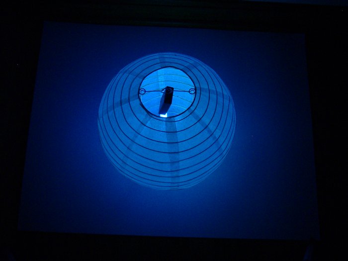 OZ-1 Sample LED paper lantern