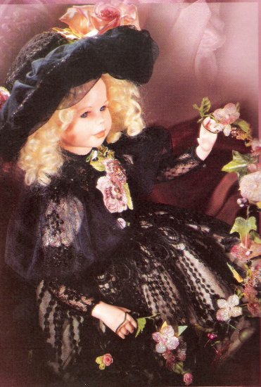 "Valentina" porcelain doll