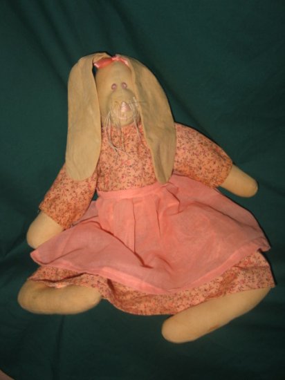 Handcrafted decorative rabbit
