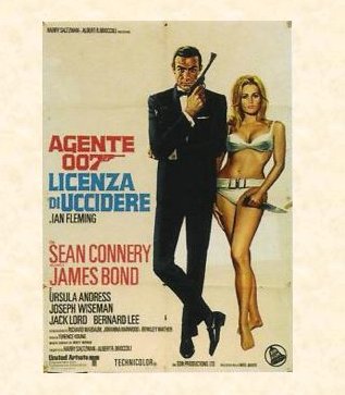 007 Licenza di Uccidere - 1963 (Manifesto originale) / €.24,90