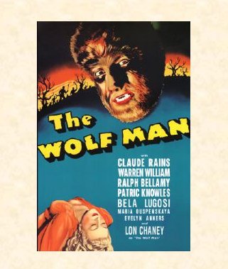 L'Uomo Lupo - The Wolf Man, 1941 (Locandina) / €.14,90