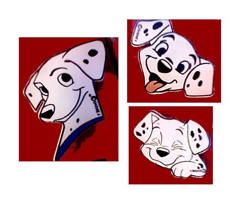 La Carica dei 101 Disney (Spilla in gomma) / €.4,00