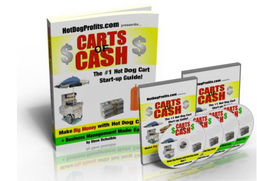 # 1 Hot Dog Cart Book "Carts of Cash with Bonus CDs