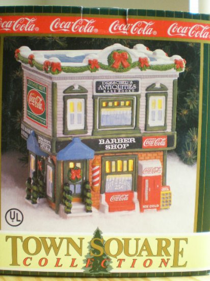 Coca-Cola Town Square Town Barber Shop 1996