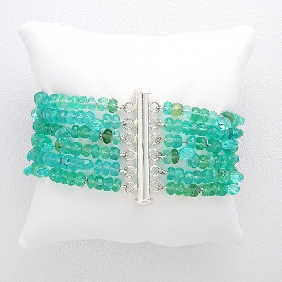 Blue Green Appetite Cuff Bracelet
