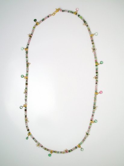 26" Pale Tourmaline Necklace