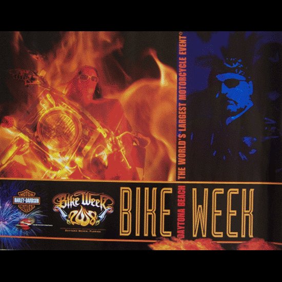 Bike Week 2008 Daytona Beach Poster