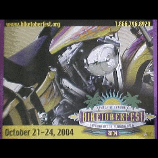 Biketoberfest 2004 Official Poster