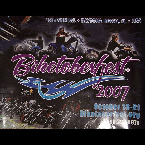 Biketoberfest 2007 Official Poster