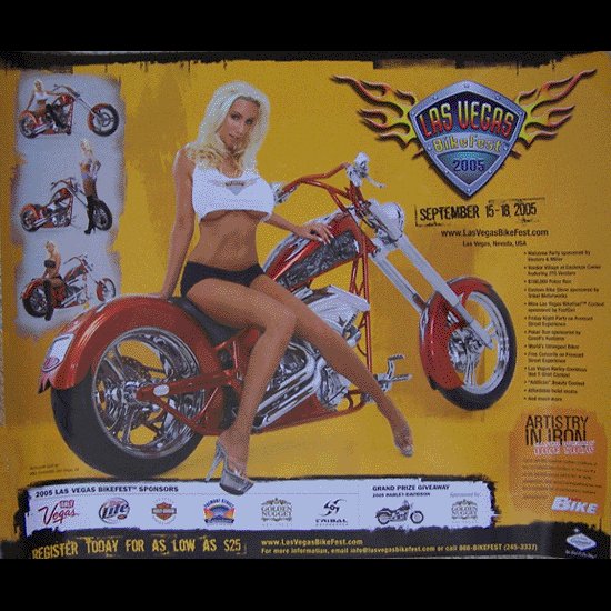 Las Vegas Bike Fest Motorcycle Posters