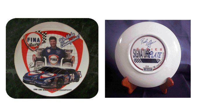 Collectible Race Plate