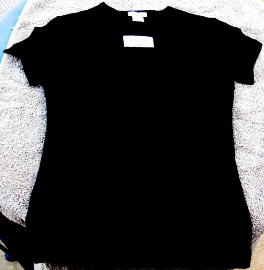 Versace Women’s Black T Shirt Size Small New in Box