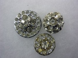 3 Pastes - Glass mounted in metal - NBS Medium & Small
