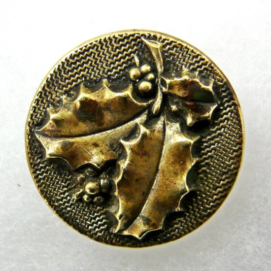 Holly, NBS Medium brass button