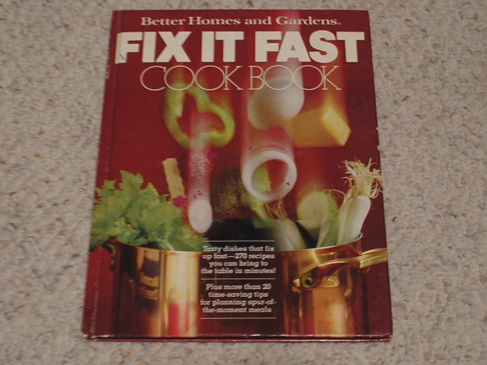 VIntage 1979 Better Homes and Gardens Hardcover Cookbook