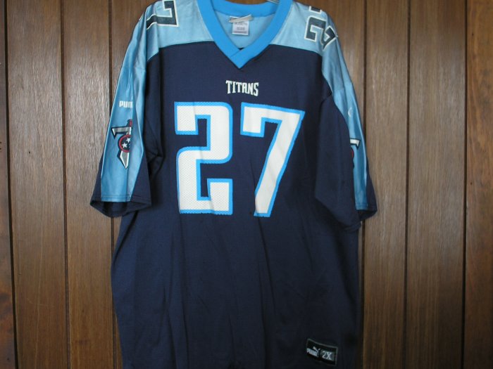Eddie George Tennessee Titans Football Jersey