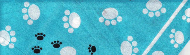 Blue Puppy Paws - Large