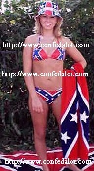 Confederate Bikini Set NEW - All Heads Turn YOUR Way with this one on