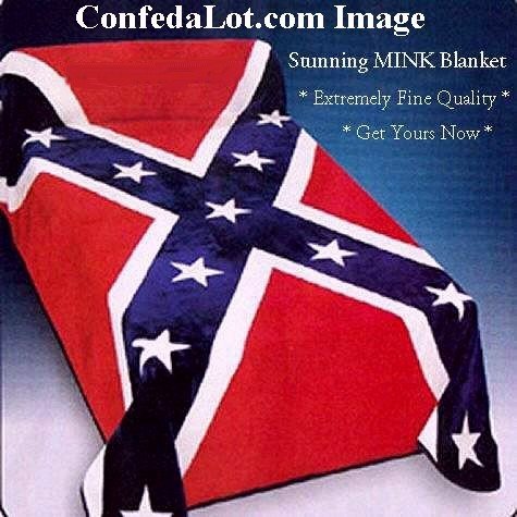 MINK Blanket Confederate Full Queen sized NEW Soft Thick Plush Huge...