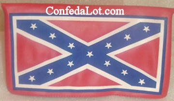Checkbook Covers with Confederate Flag NEW