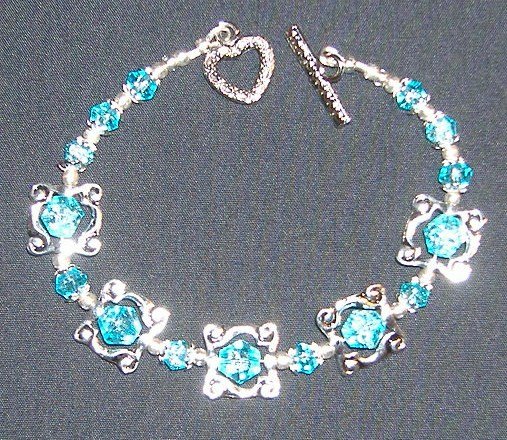 Turquoise and Silver Bracelet