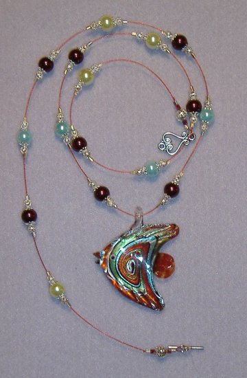 Glass Fish Pendant