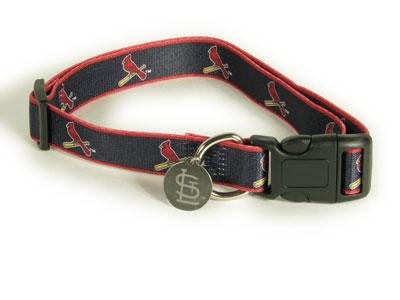 St Louis Cardinals Logo Dog Collar Size Medium/Large