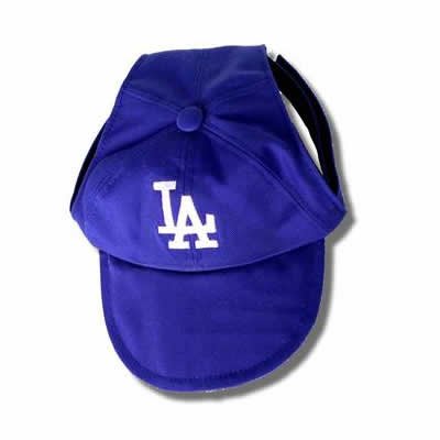 Los Angeles Dodgers MLB Dog Baseball Cap Hat Size Small