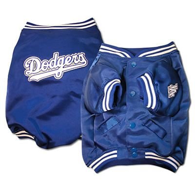 Los Angeles Dodgers MLB Dog Baseball Jacket Coat Size XXS