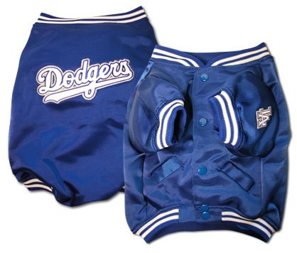 Los Angeles Dodgers MLB Dog Baseball Jacket Coat Size Small
