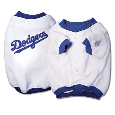 Los Angeles Dodgers MLB Dog Baseball Jersey Shirt Size XS