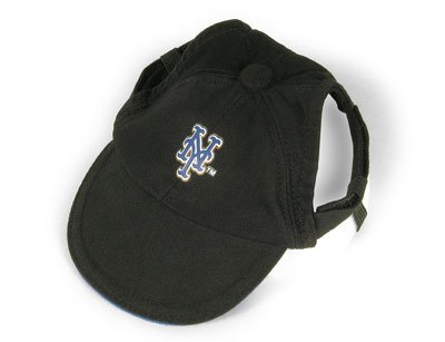 New York Mets Logo Dog Baseball Cap Hat Size XS