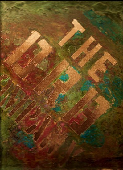 CUSTOM COPPER SIGN 12" X 12"