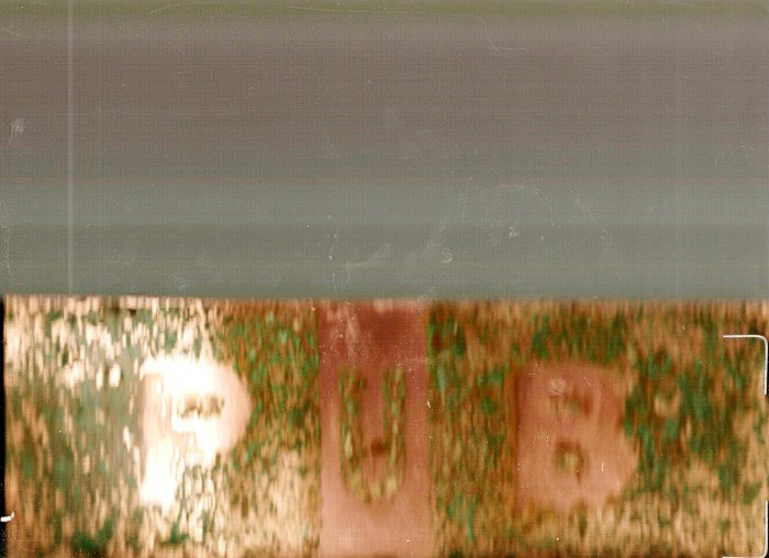 Copper PUB sign 4" x 12"