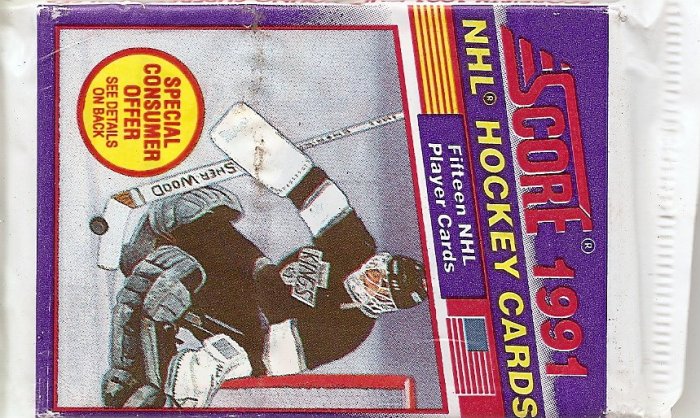 1991 SCORE NHL HOCKEY CARDS NIP