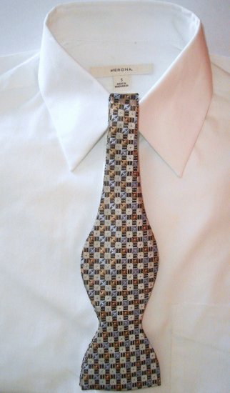 MEN'S SILK BOW TIE - FREE SHIPPING WORLDWIDE!