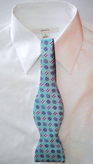 MEN'S SILK SELF-TIE BOW TIE - FREE SHIPPING WORLDWIDE!